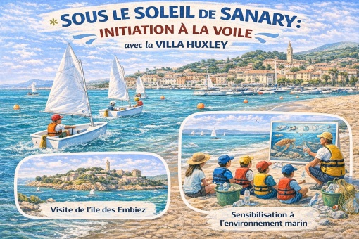 Voguer sous le soleil de Sanary : initiation à la voile 