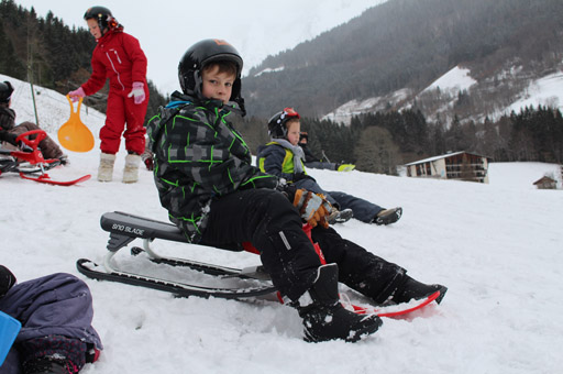 Ski grandeur nature 