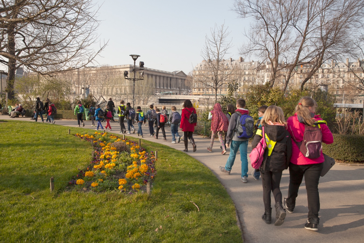 Mes premiers pas dans Paris 